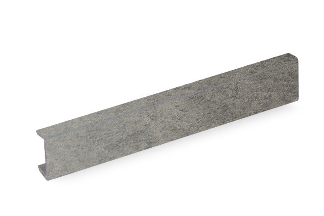Торцевая заглушка, H=100мм, Камень темный арт.19 в Омске