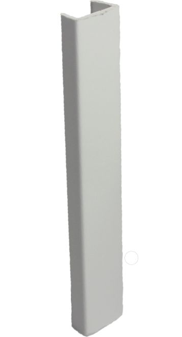 Торцевая заглушка, H=150мм, Белый глянец в Омске