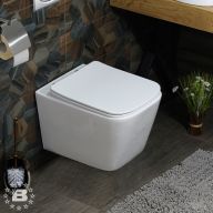Унитаз подвесной безободковый  MELANA MLN-310304