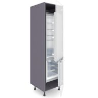 Пенал под холодильник hi-tech 228см 2 двери